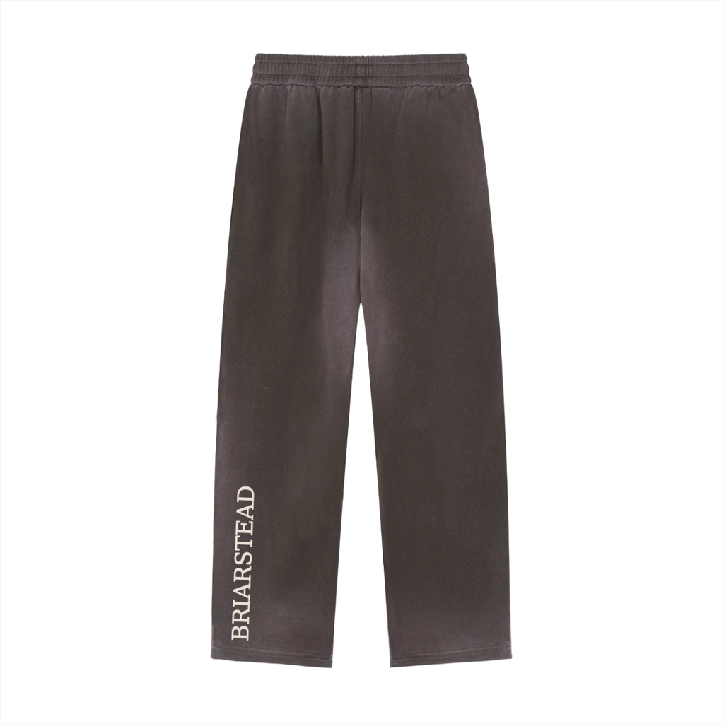 faded straight leg tracksuit bottoms