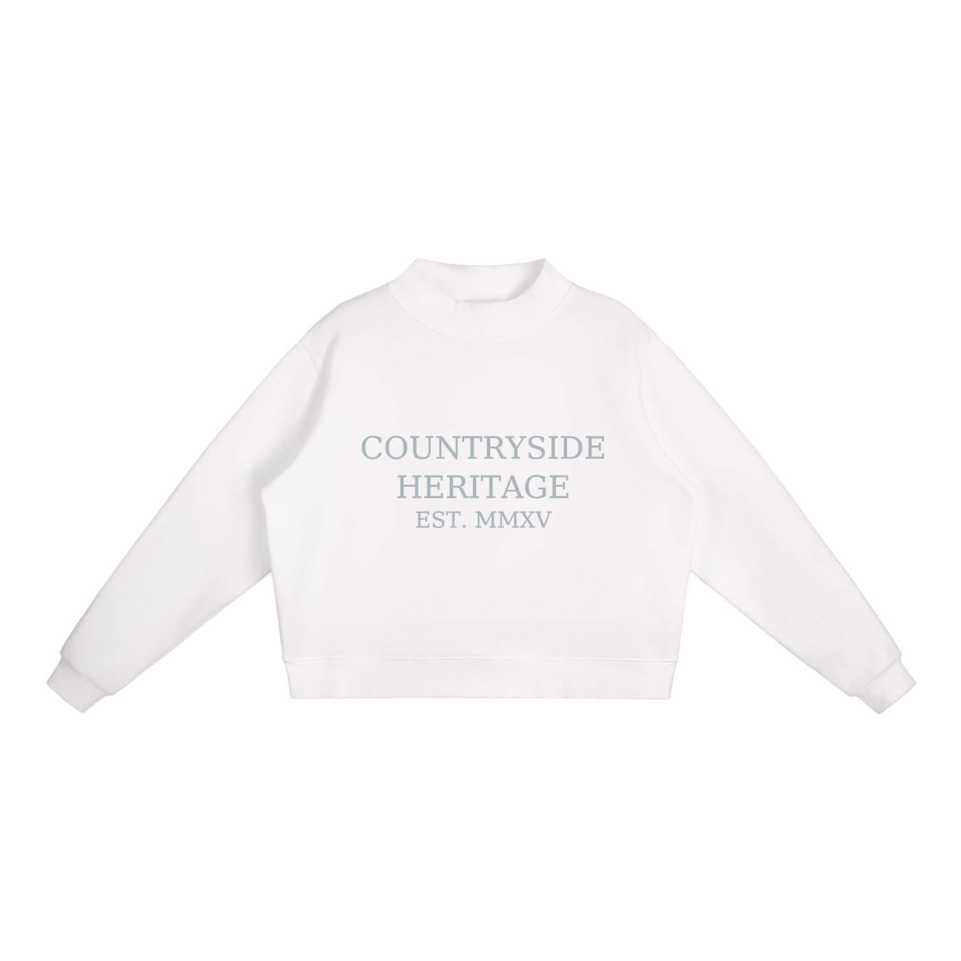 Mock-Neck Crew Jumper