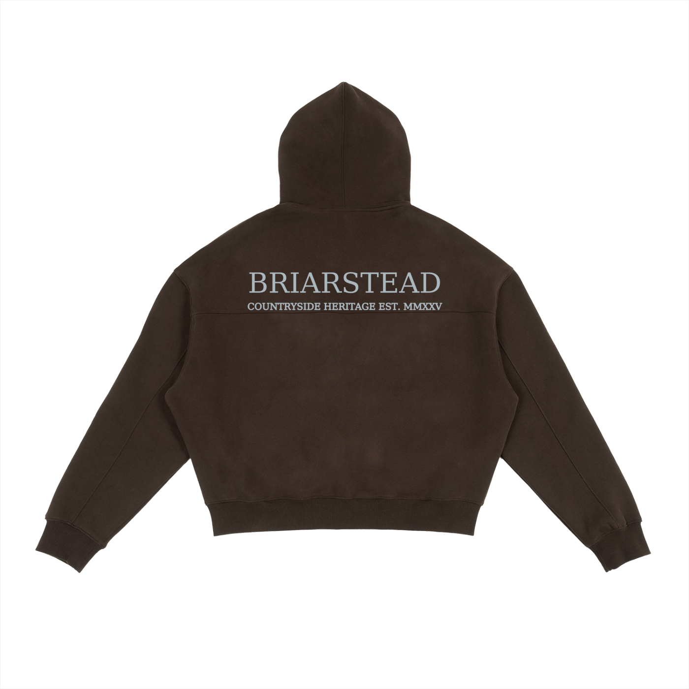 Fleece Zip-Up Boxy Hoodie