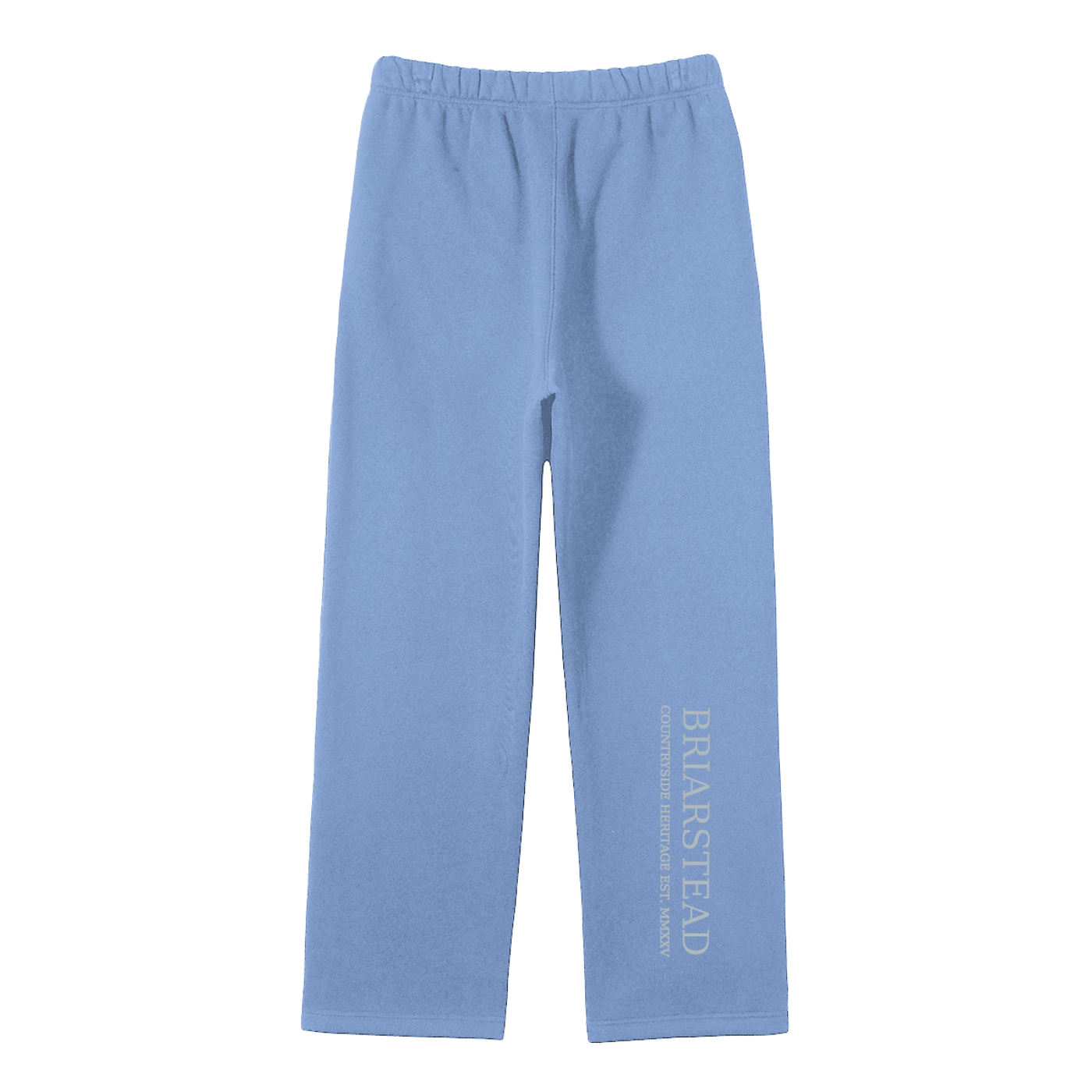 Unisex Solid Color Fleece Straight Leg Tracksuit Bottoms