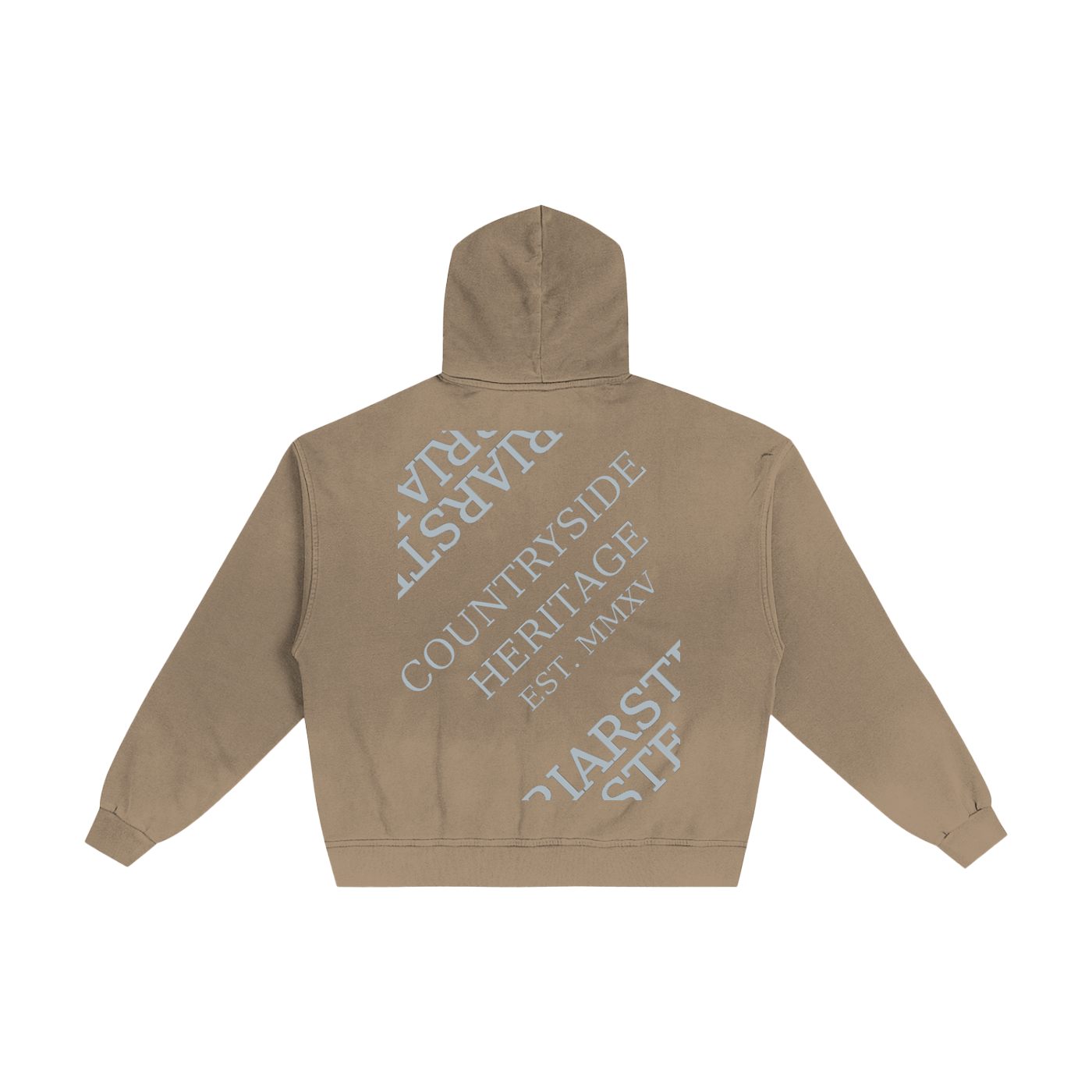 Hand-Frayed Sunfade Zip Hoodie