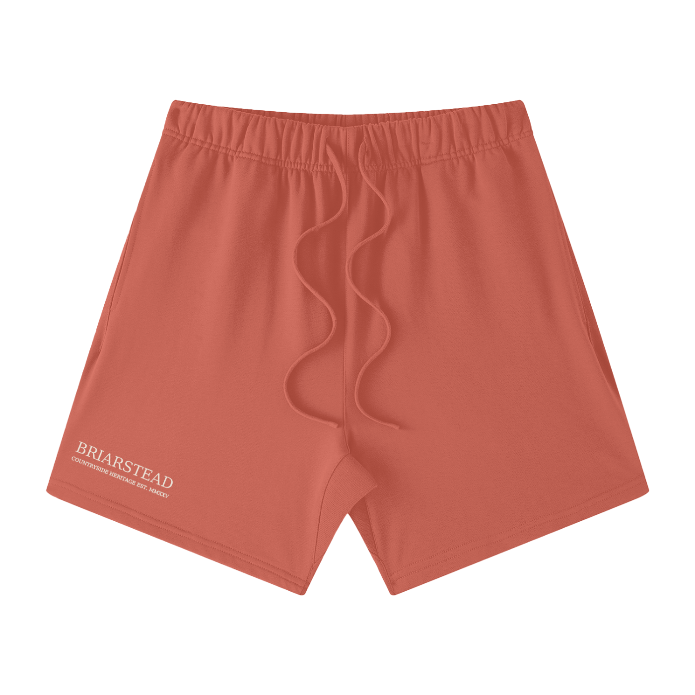 Unisex Earth Tone Loose Fit Cotton Shorts