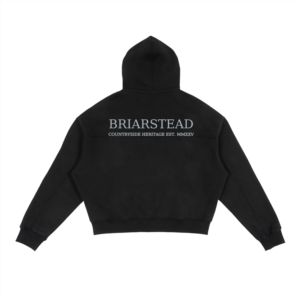 Fleece Zip-Up Boxy Hoodie