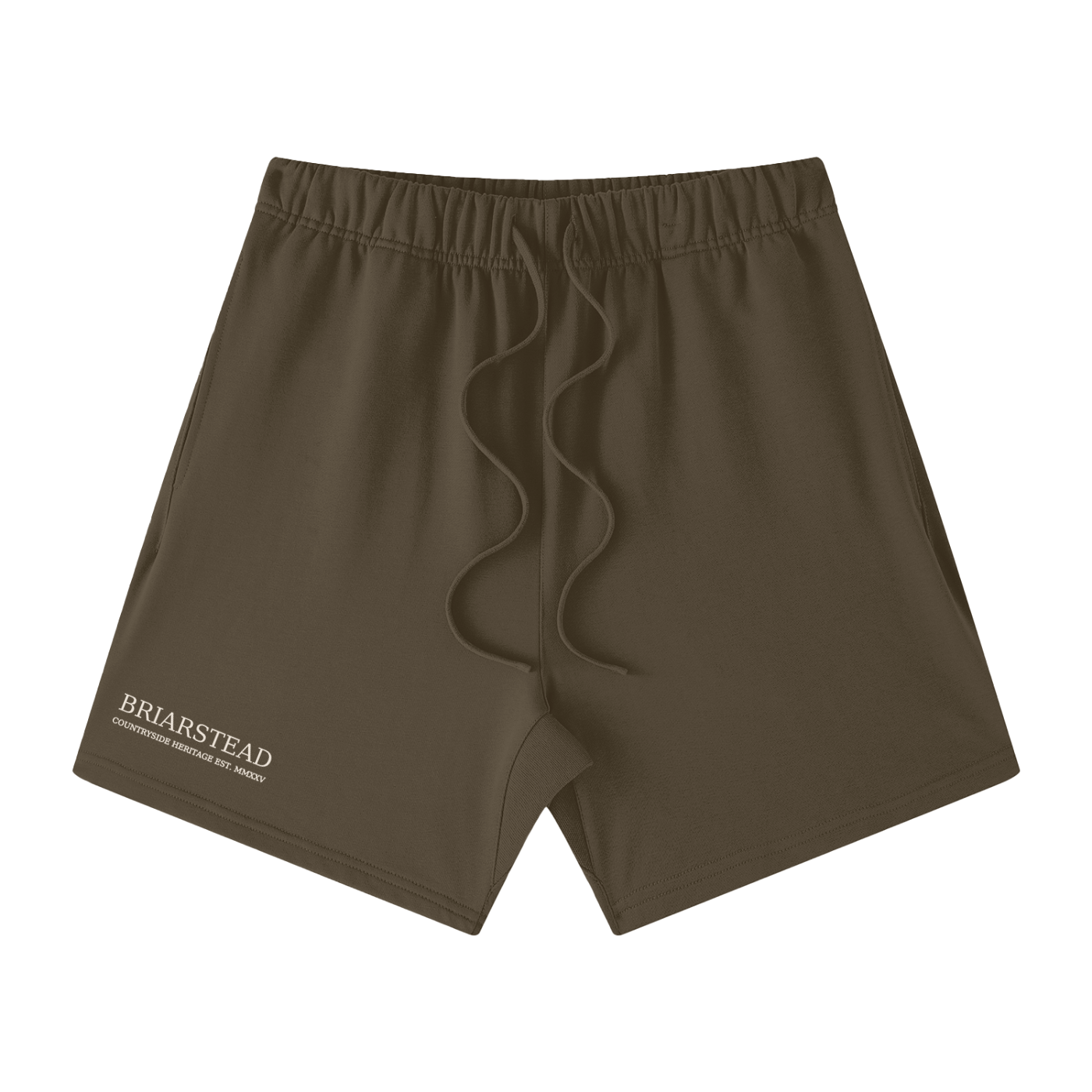 Unisex Earth Tone Loose Fit Cotton Shorts